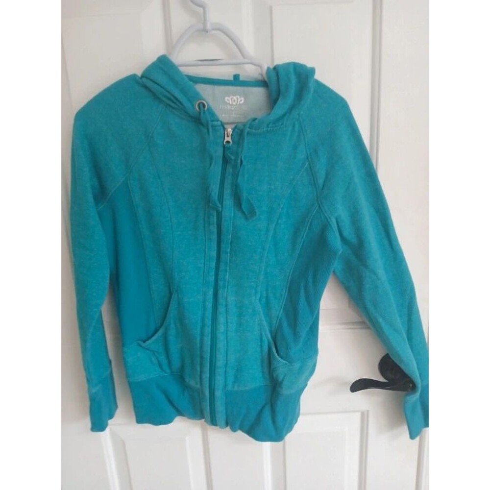 Maurice Sz small Green Zip Up Hoodie